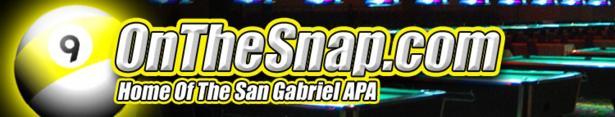 On The Snap – Home of The San Gabriel Valley APA